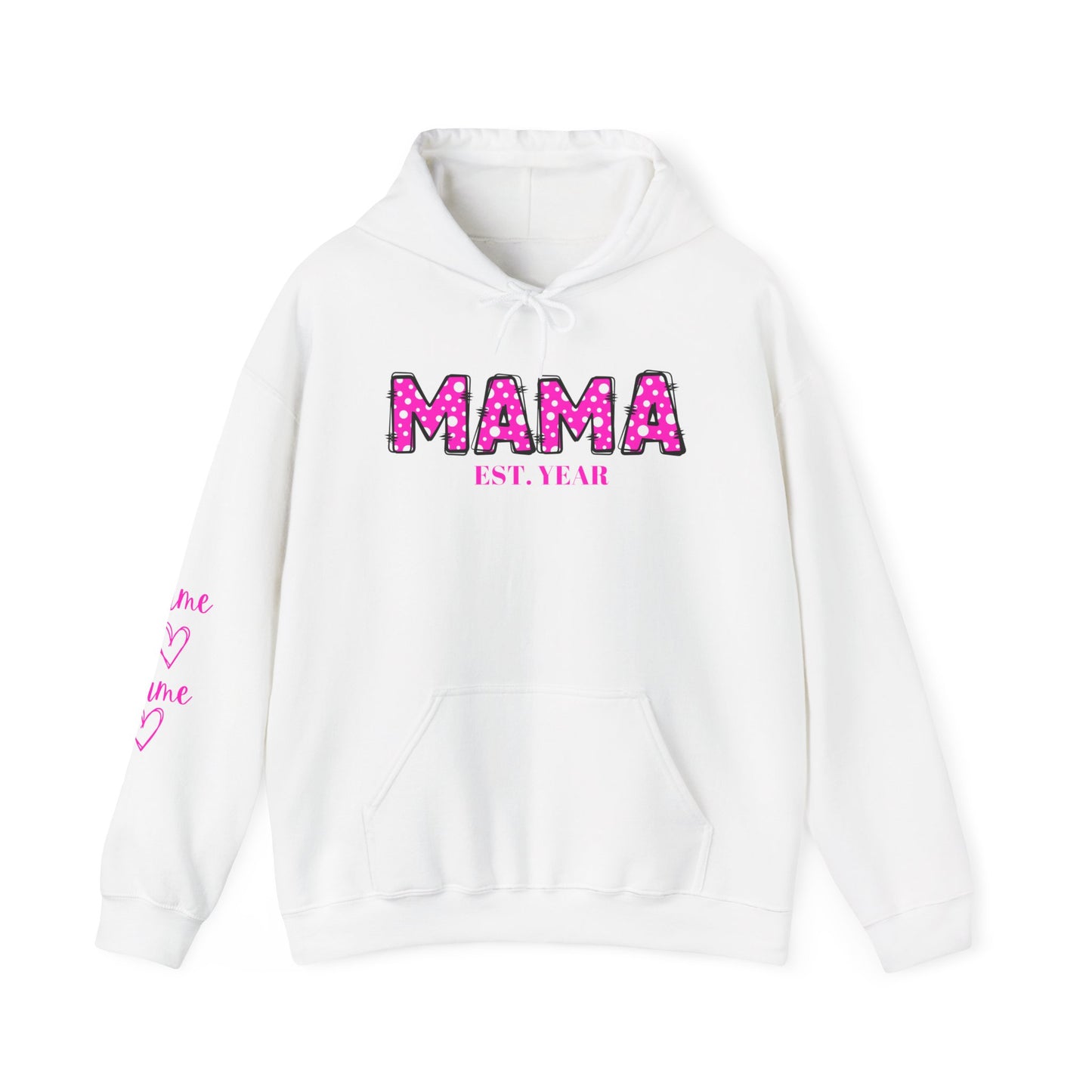 MAMA Pink Hooded Sweatshirt