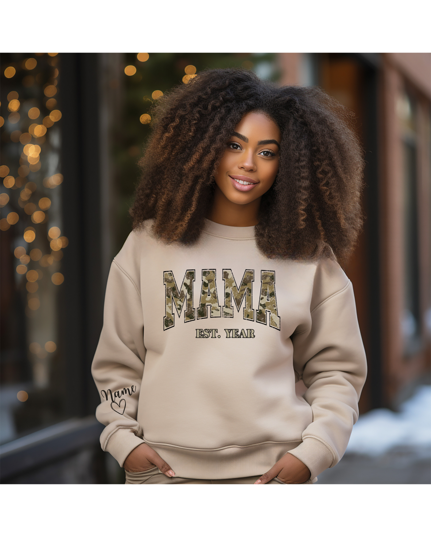 MAMA CAMOUFLAGE™ Crewneck Sweatshirt