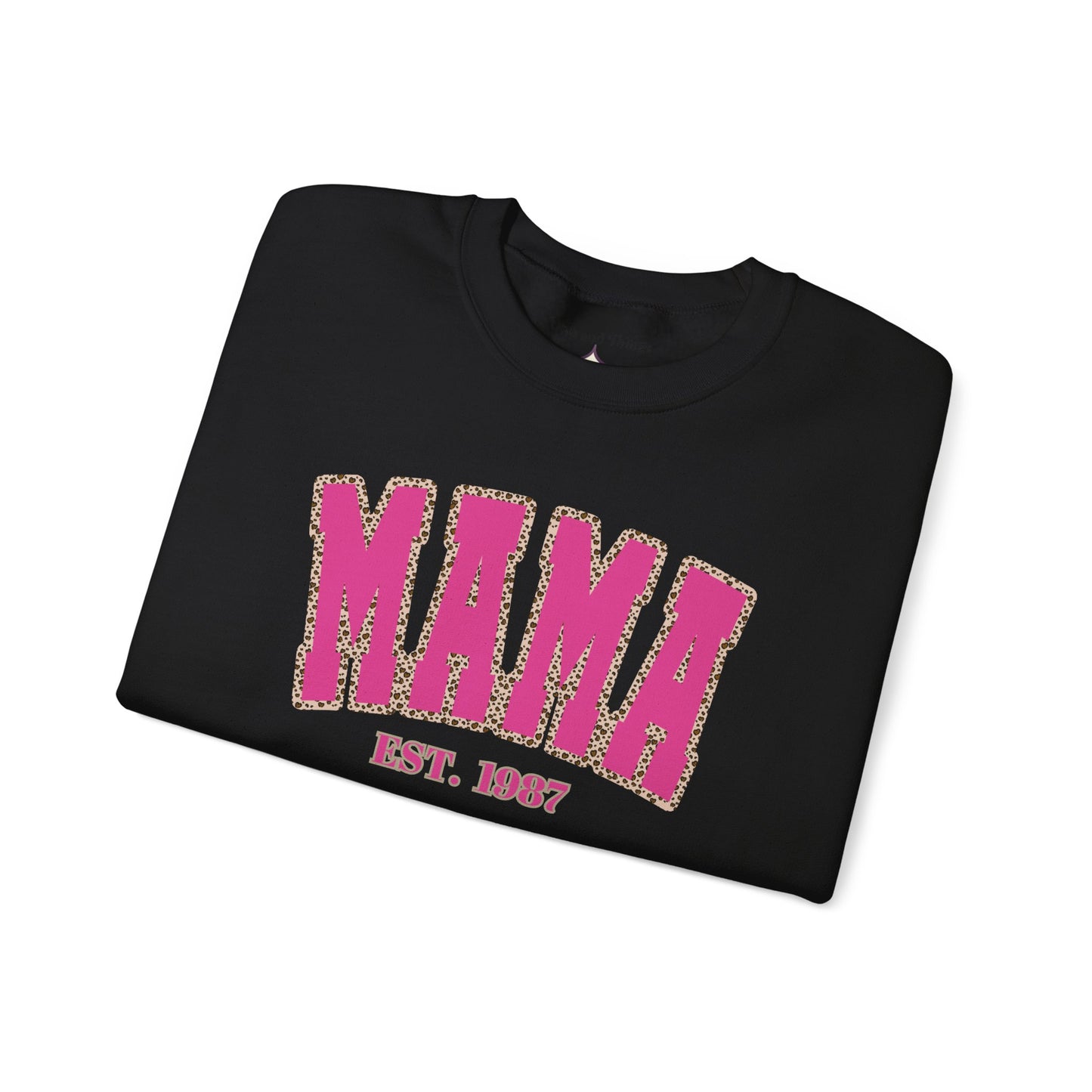 MAMA PINK ANIMAL PRINT™ Crewneck Sweatshirt