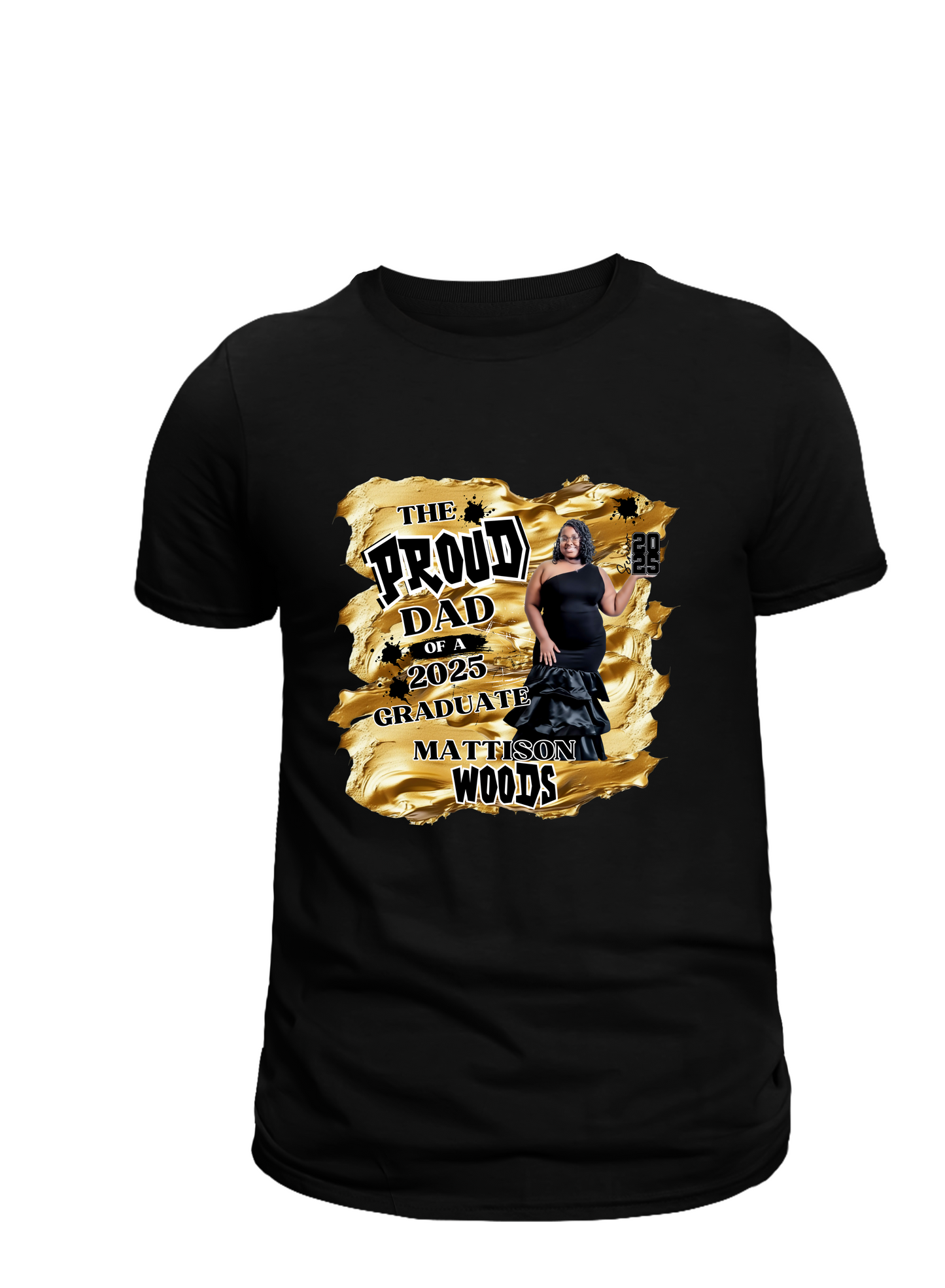 Proud Graduate Tshirt Black