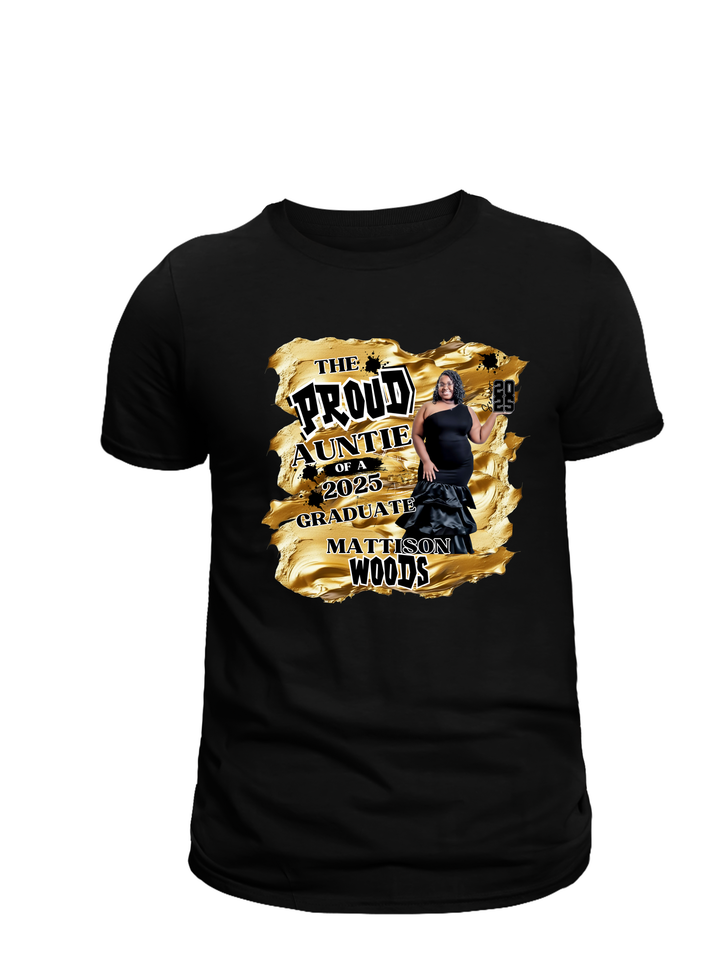 Proud Graduate Tshirt Black