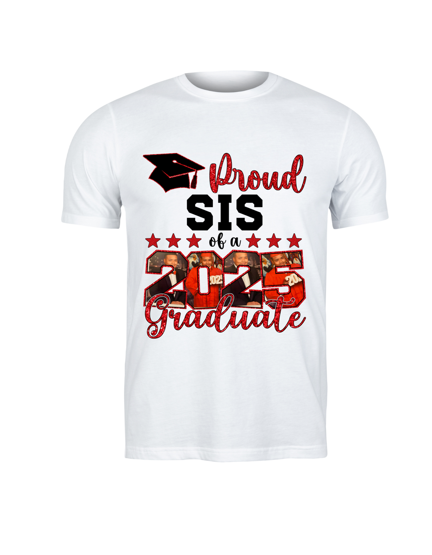 Proud Graduate T-shirt RED