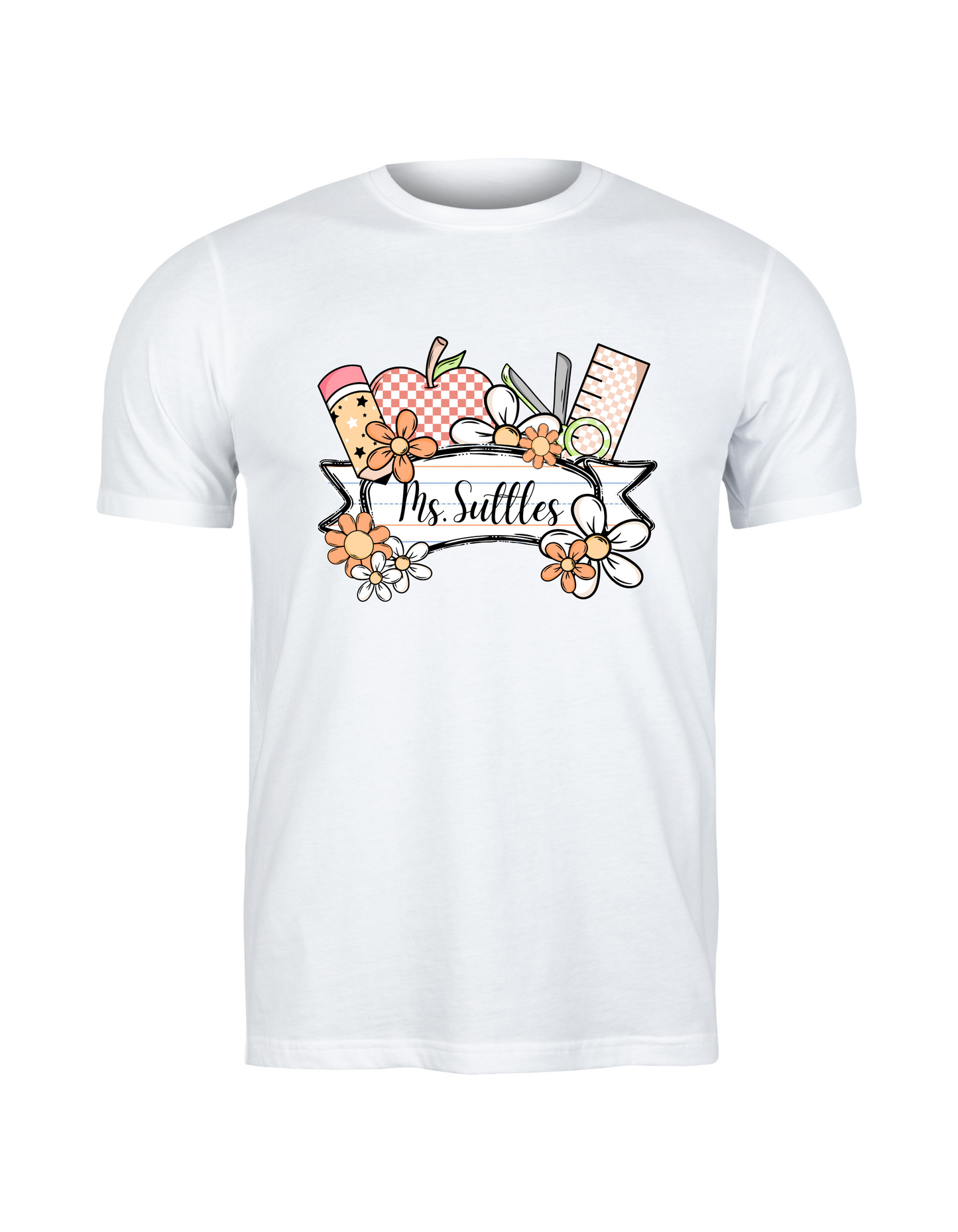Teacher Pencil Tee