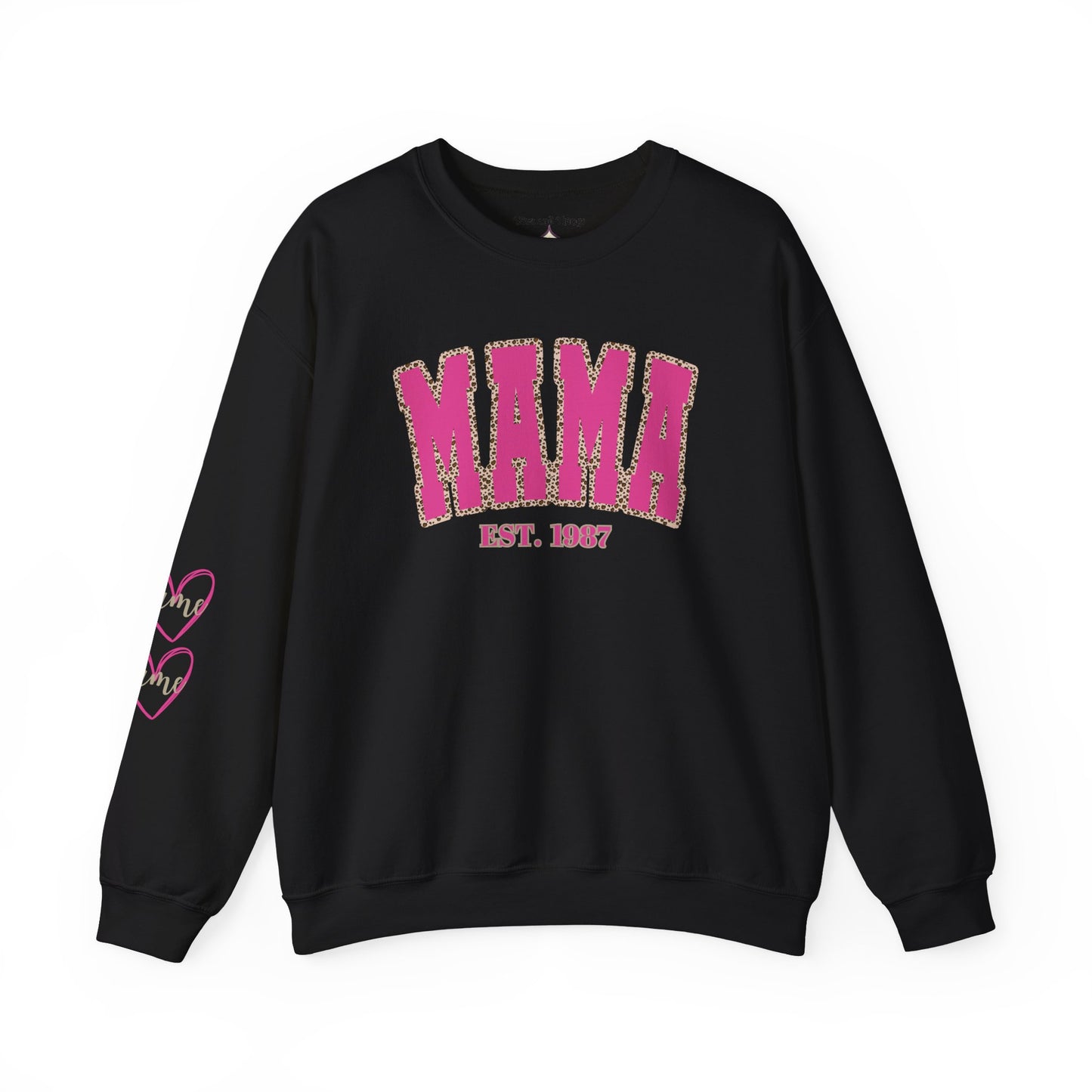 MAMA PINK ANIMAL PRINT™ Crewneck Sweatshirt