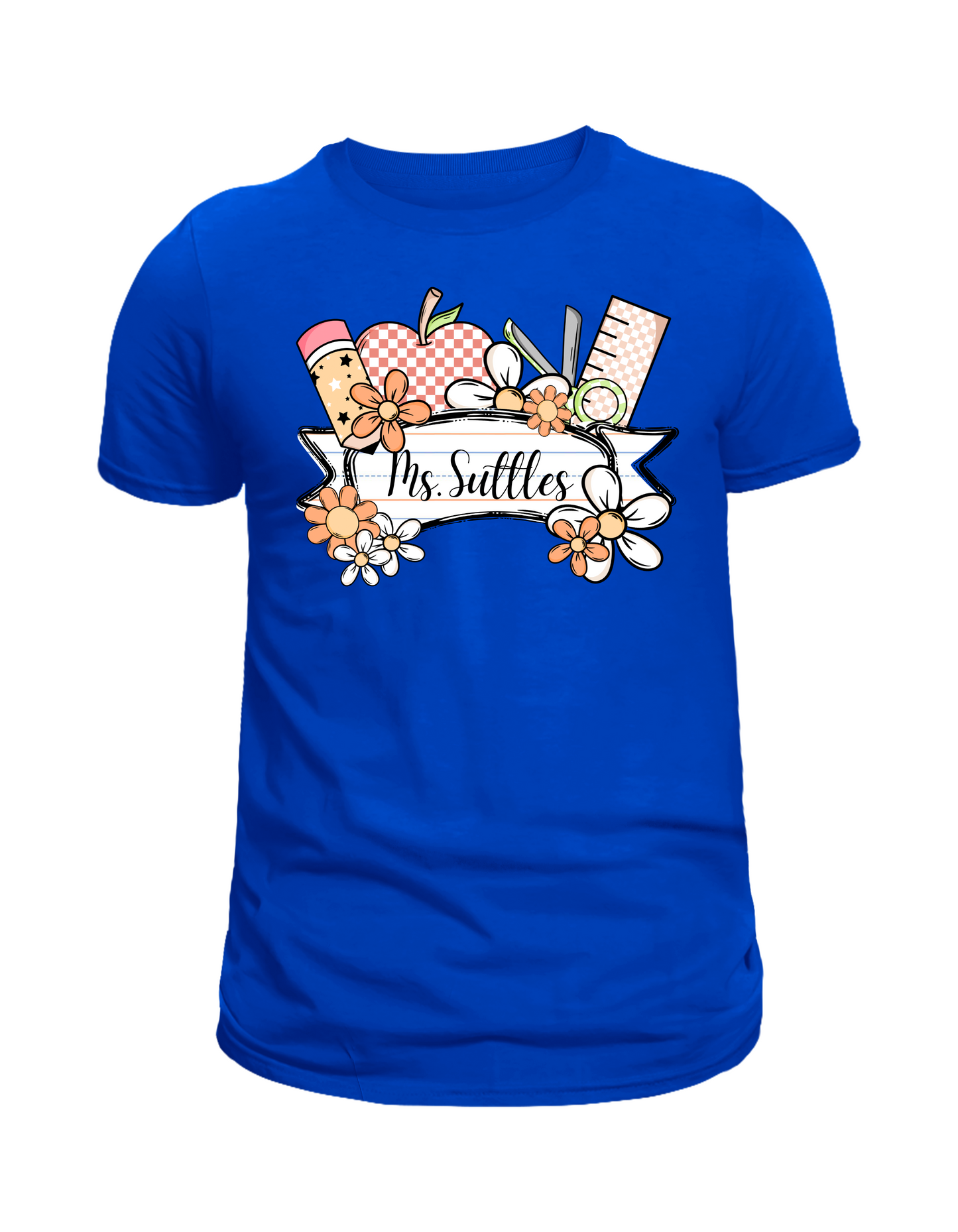 Teacher Pencil Tee
