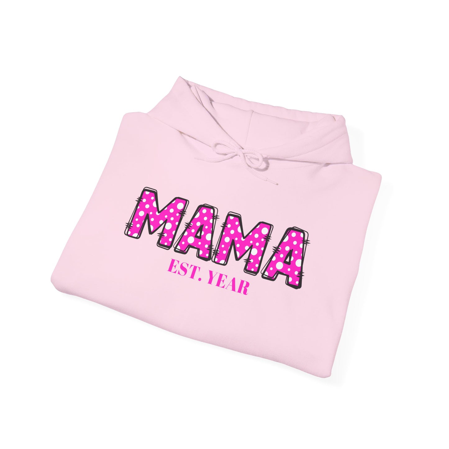 MAMA Pink Hooded Sweatshirt