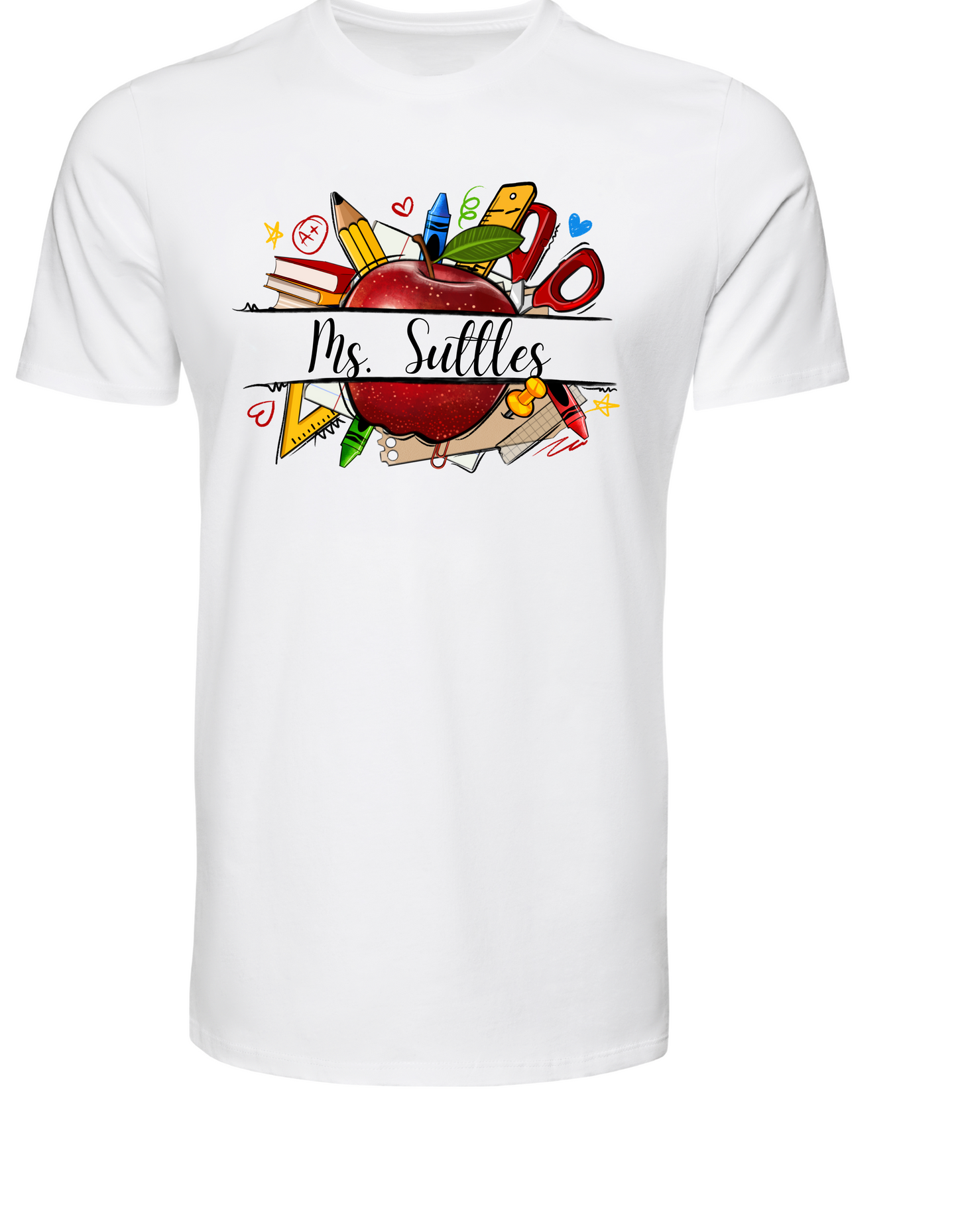 Apple Teacher Tee