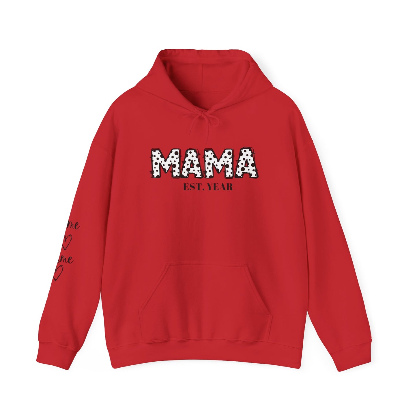 MAMA Black and White™ Hooded Sweatshirt