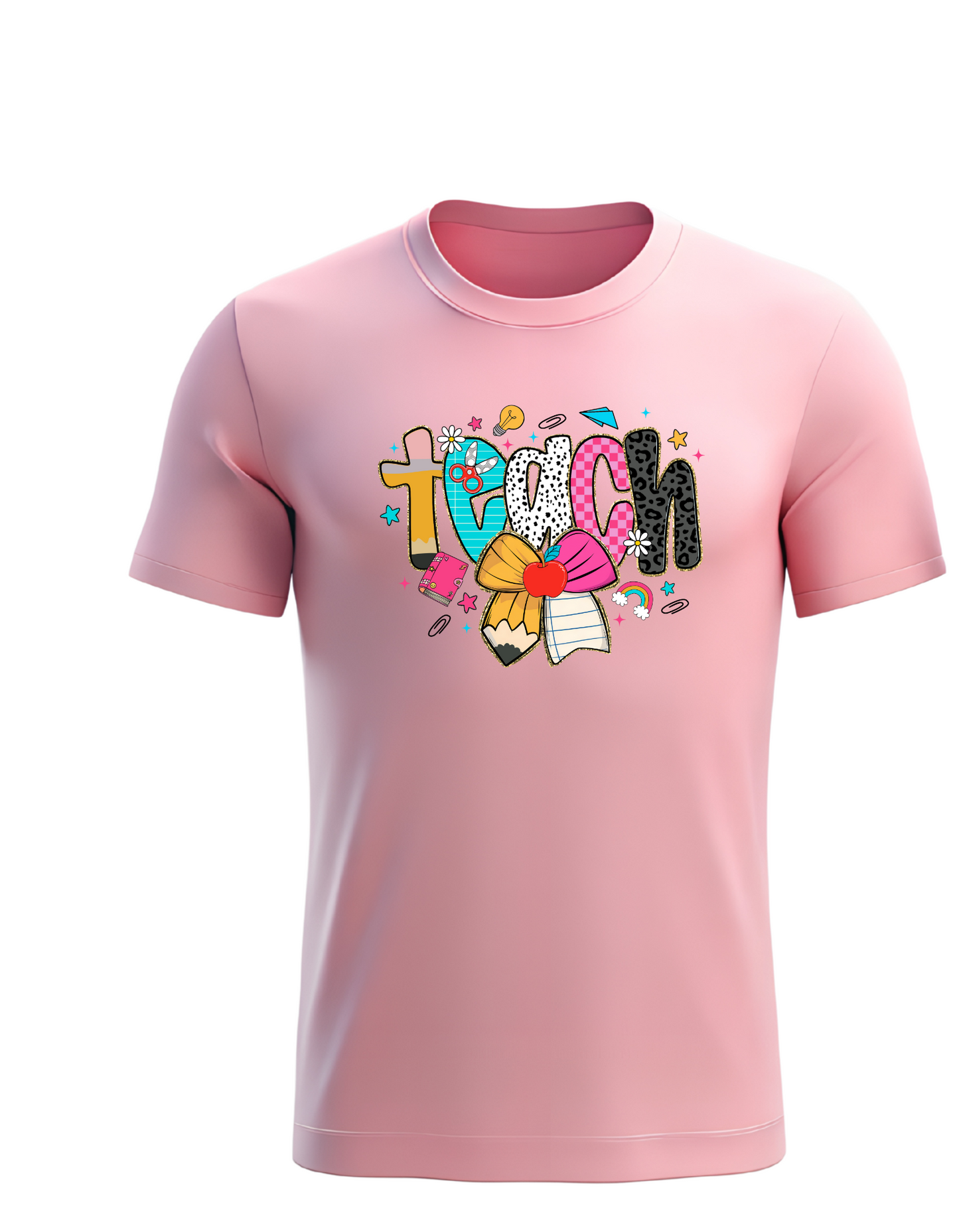 Colorful Teacher Tee