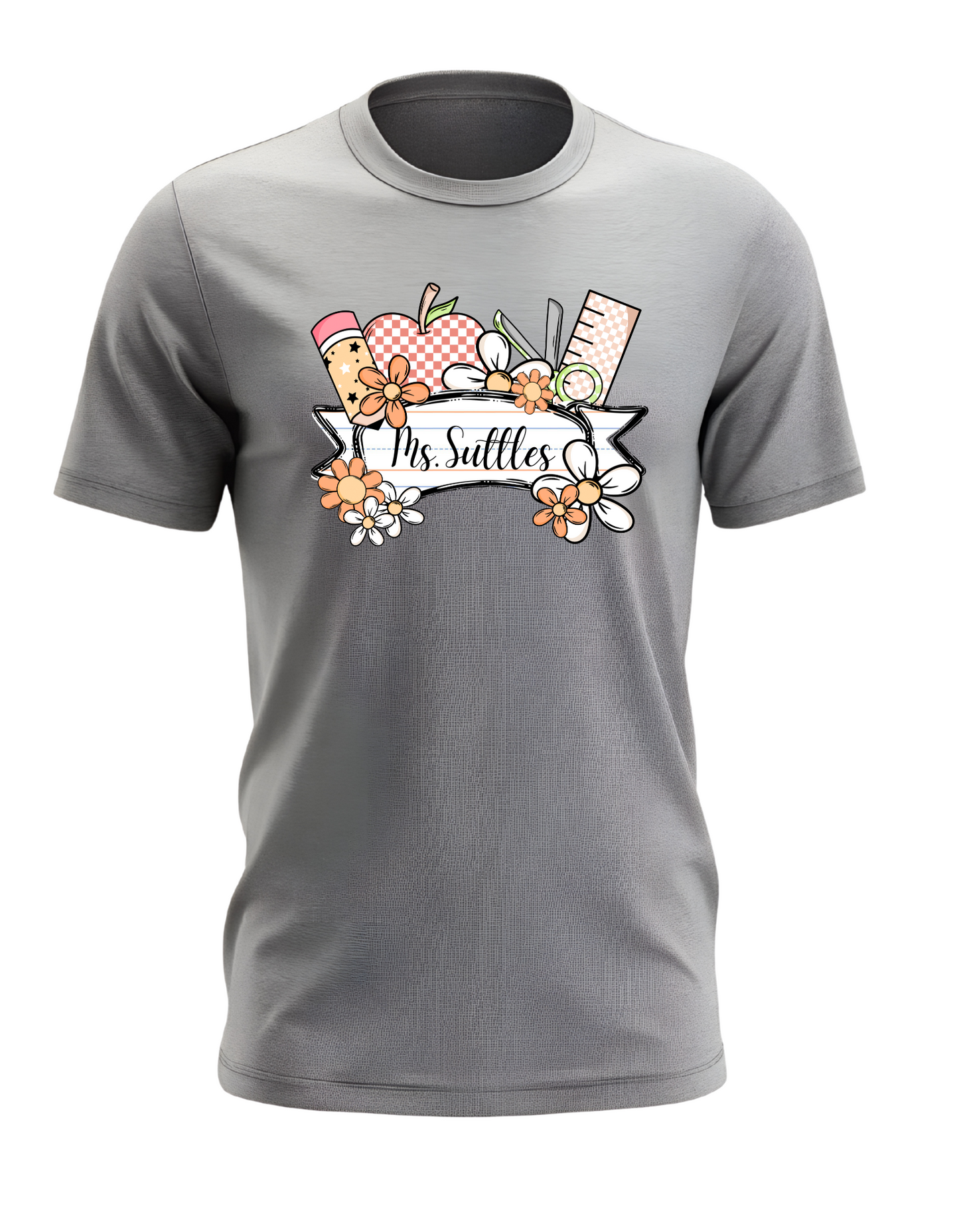Teacher Pencil Tee