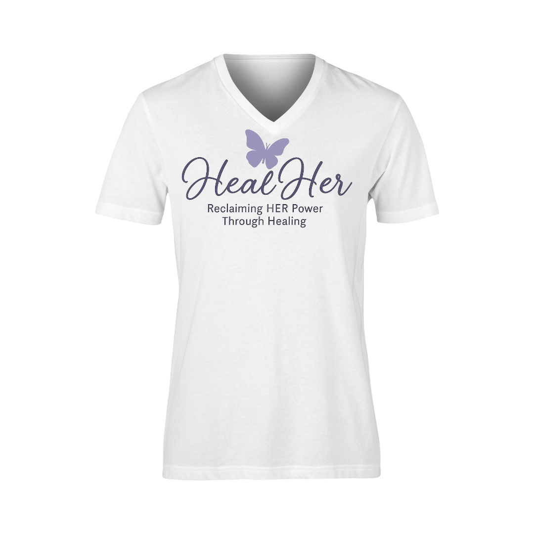 HealHer Vneck Tee