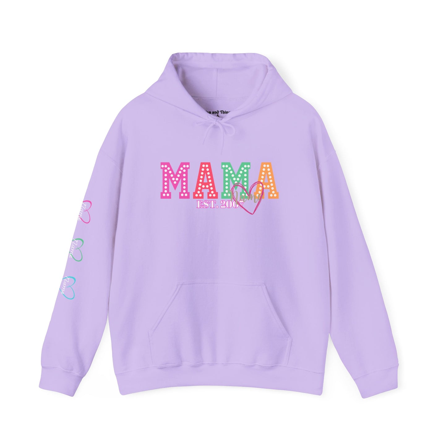 MAMA Colorful™ Hooded Sweatshirt