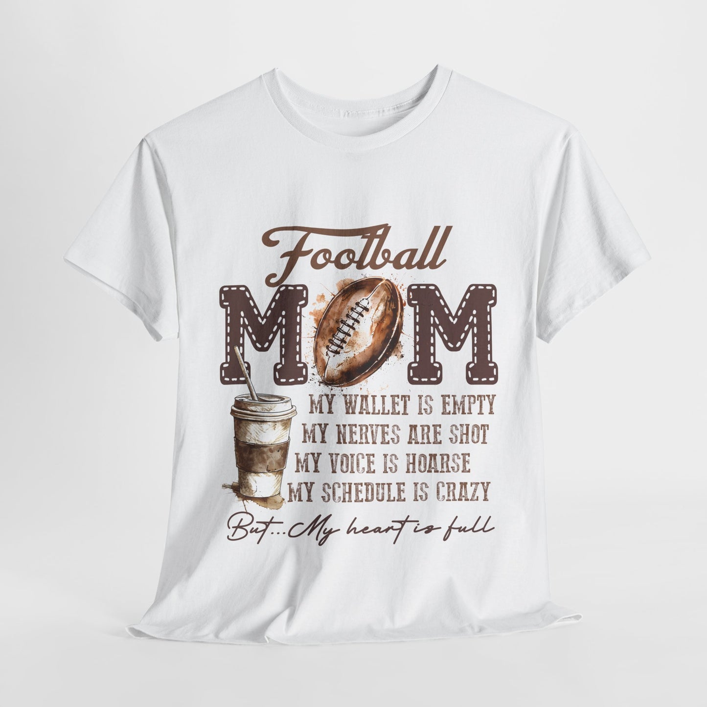 FOOTBALL Mom Cotton Tee