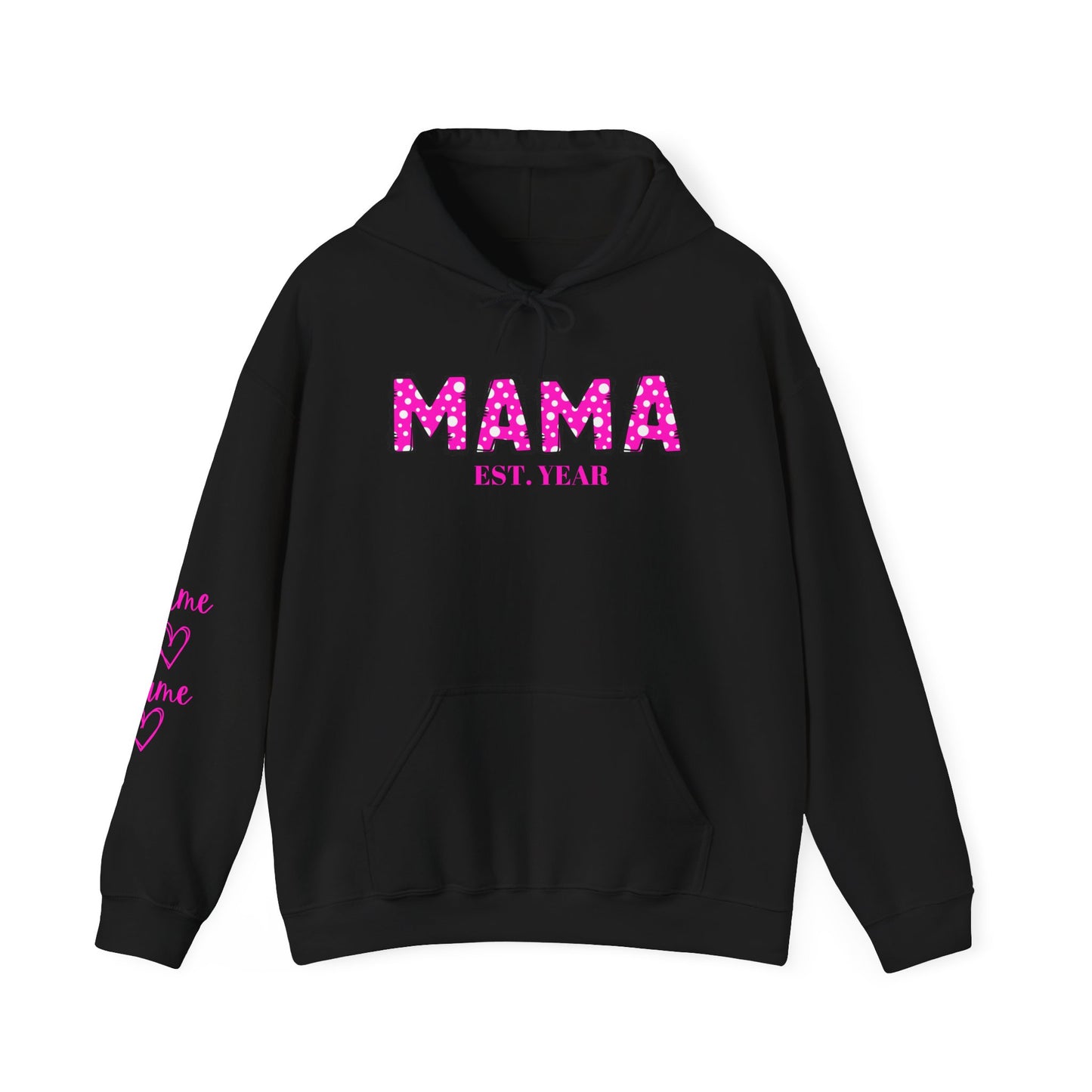 MAMA Pink Hooded Sweatshirt