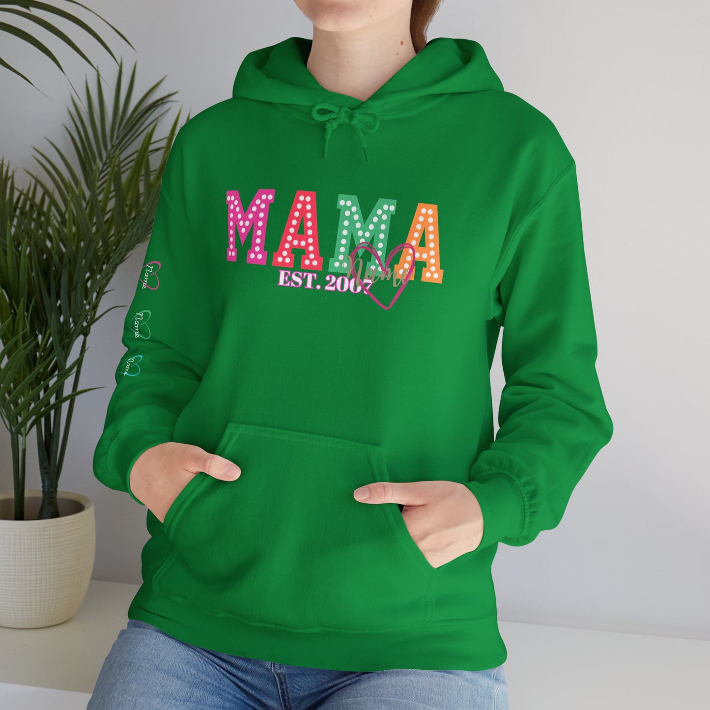 MAMA Colorful™ Hooded Sweatshirt