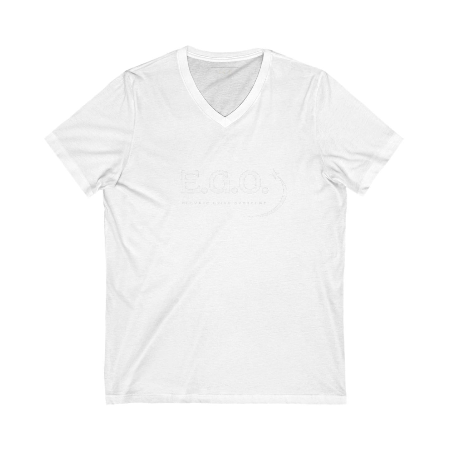 Unisex Jersey Short Sleeve V-Neck Tee