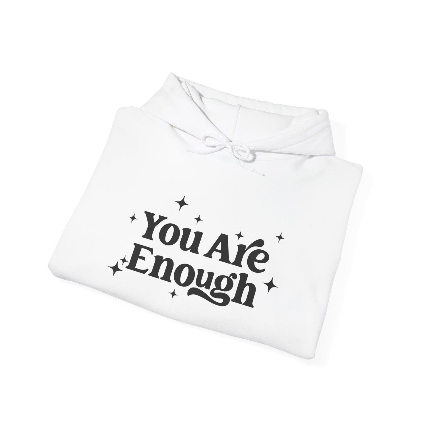 You are Enough Unisex Heavy Blend™ Hooded Sweatshirt