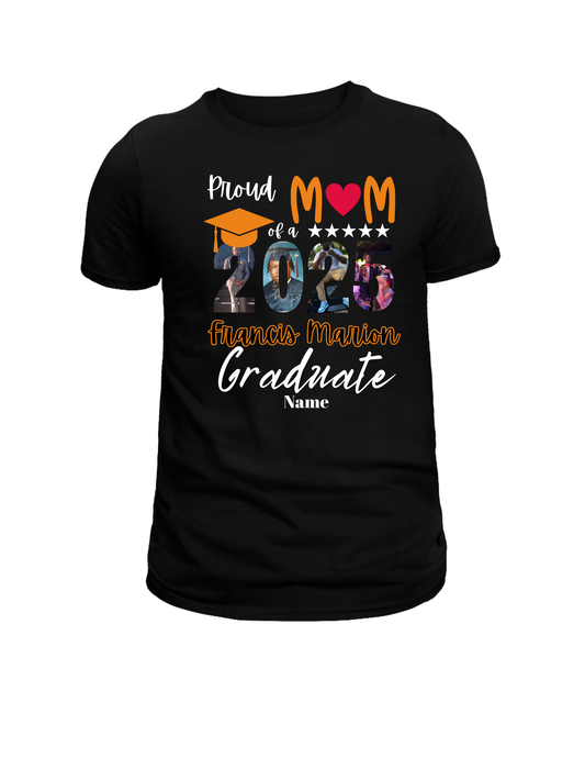 Proud Graduation Tee – Customizable Colors & Personalization
