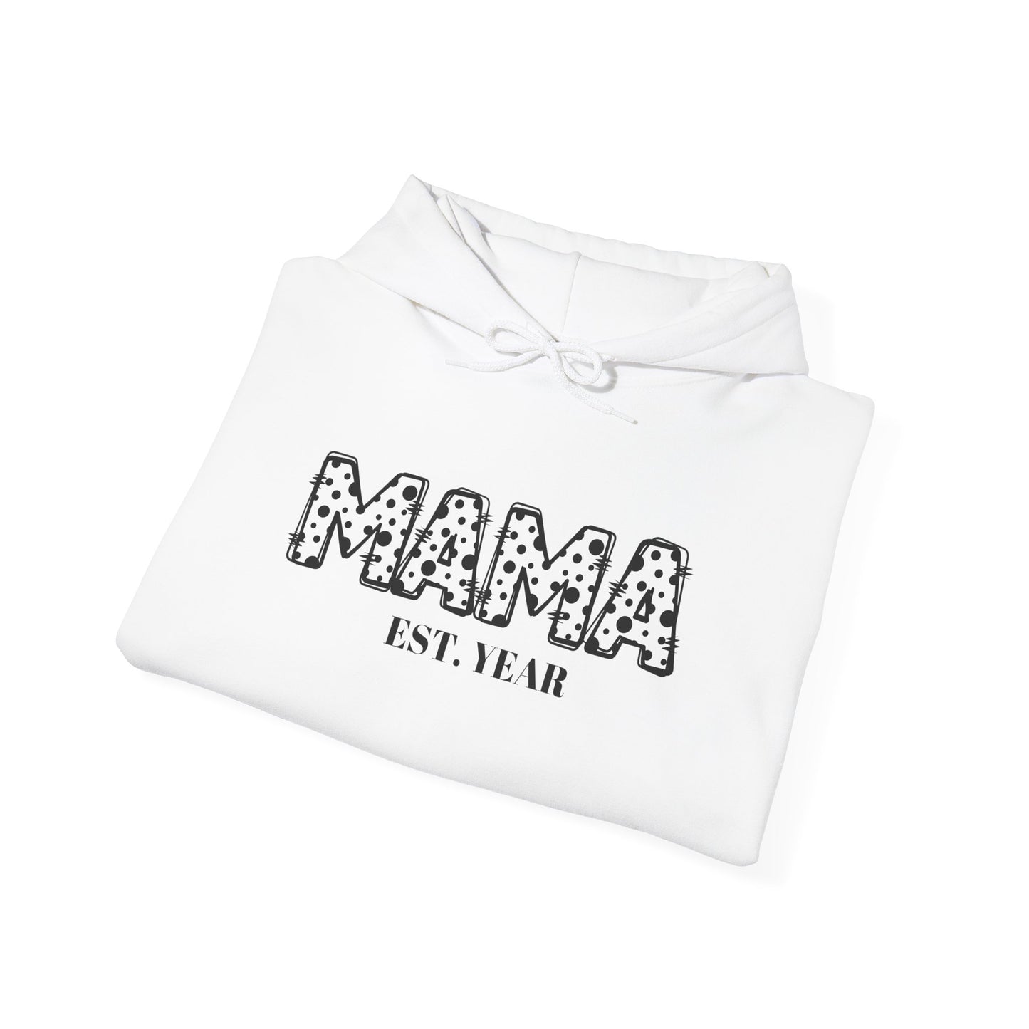 MAMA Black and White™ Hooded Sweatshirt