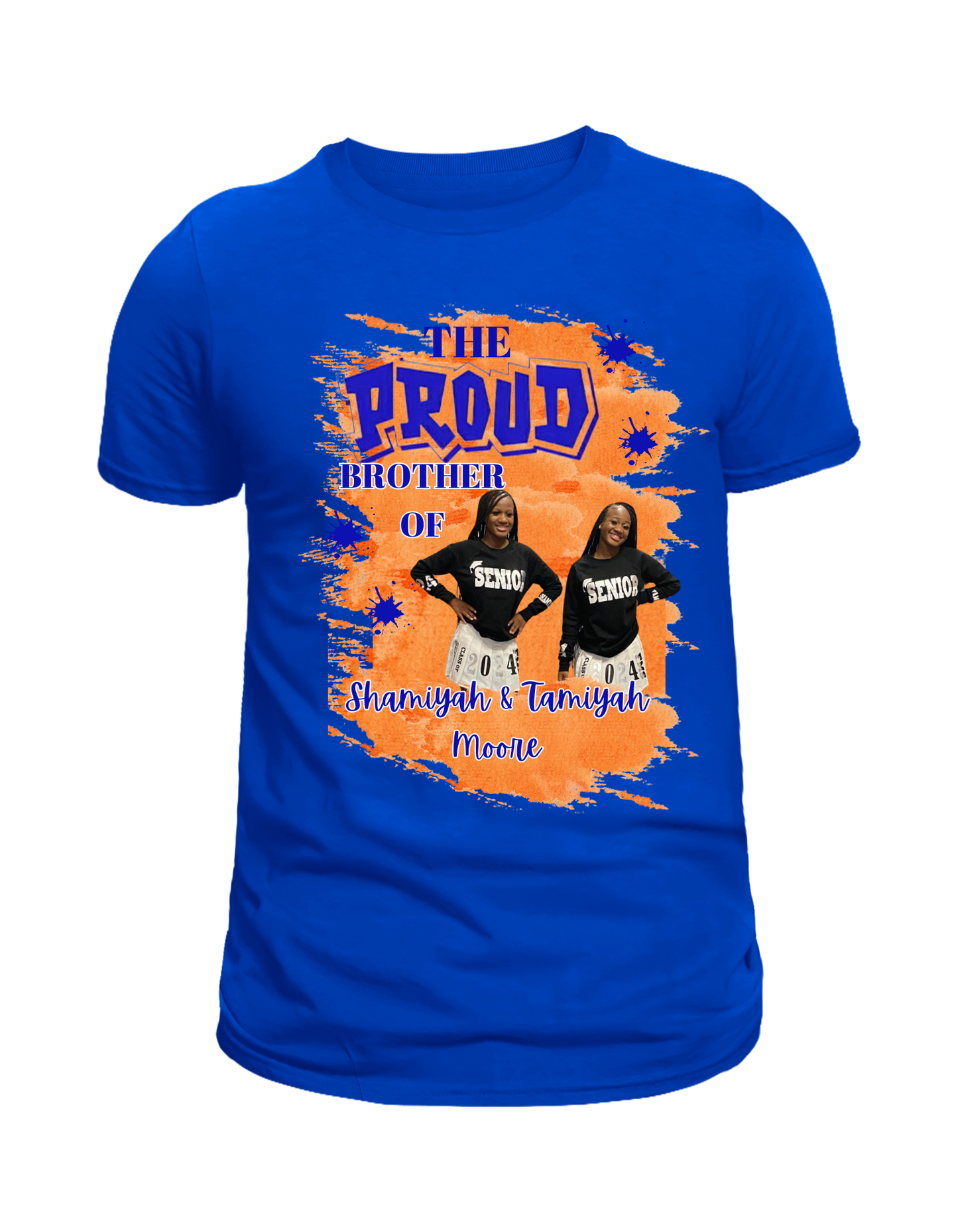 Custom Proud Sibling Graduation Tee