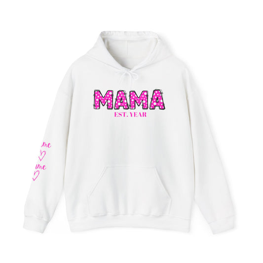 MAMA Pink Hooded Sweatshirt