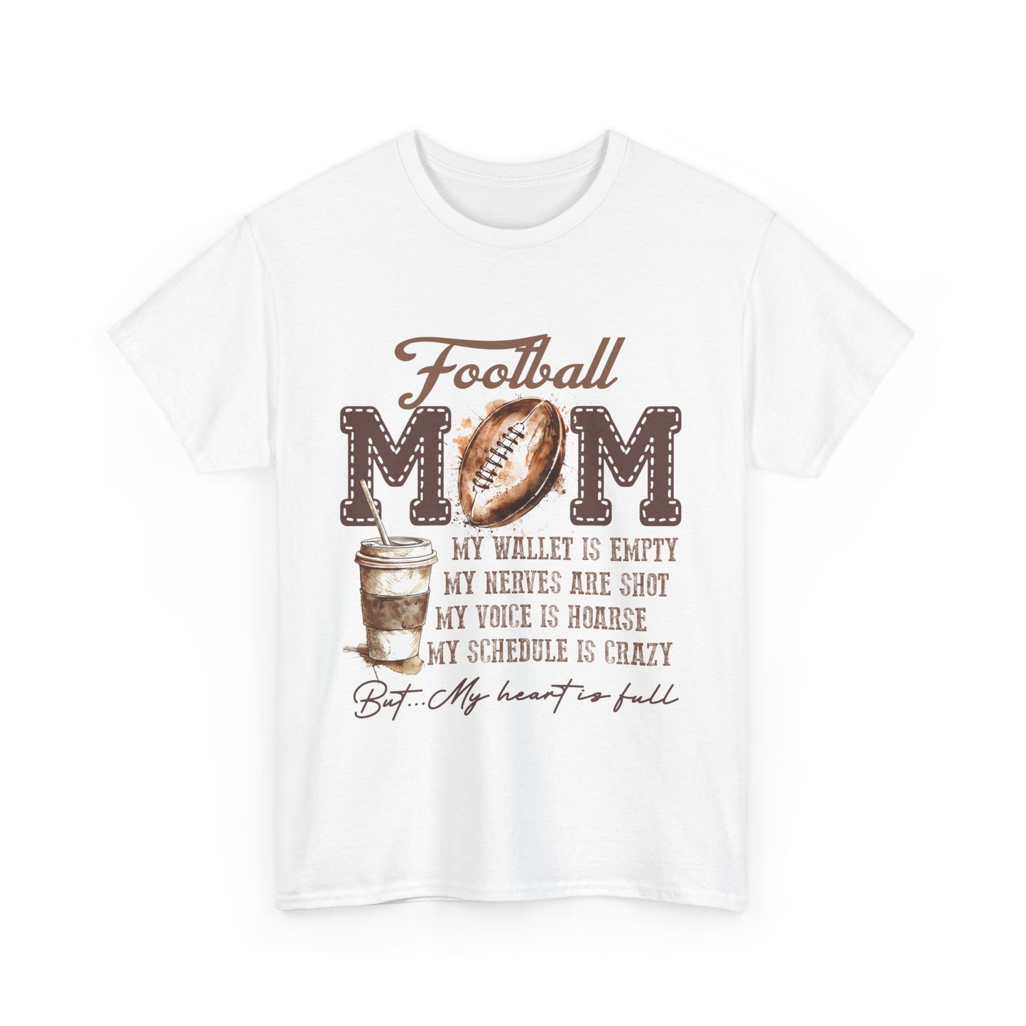 FOOTBALL Mom Cotton Tee