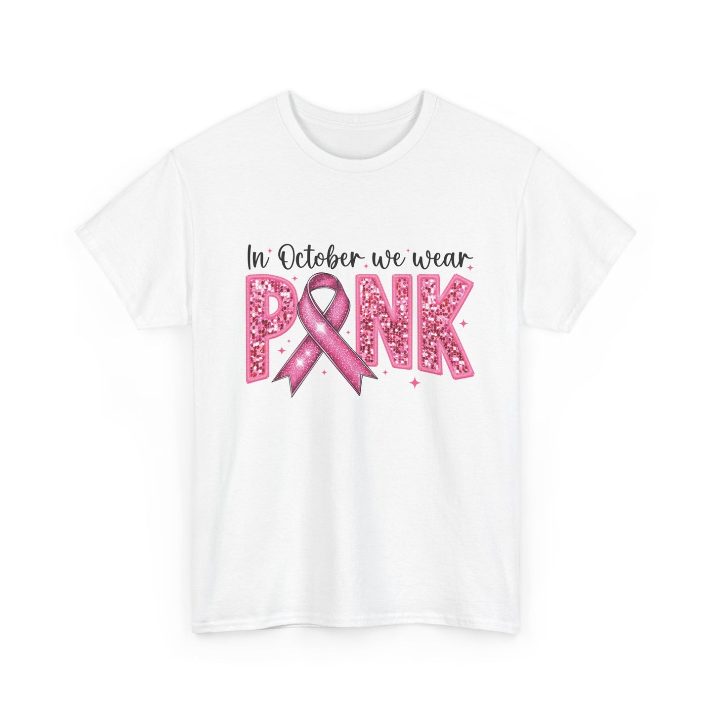 We Wear Pink Unisex Heavy Cotton Tee