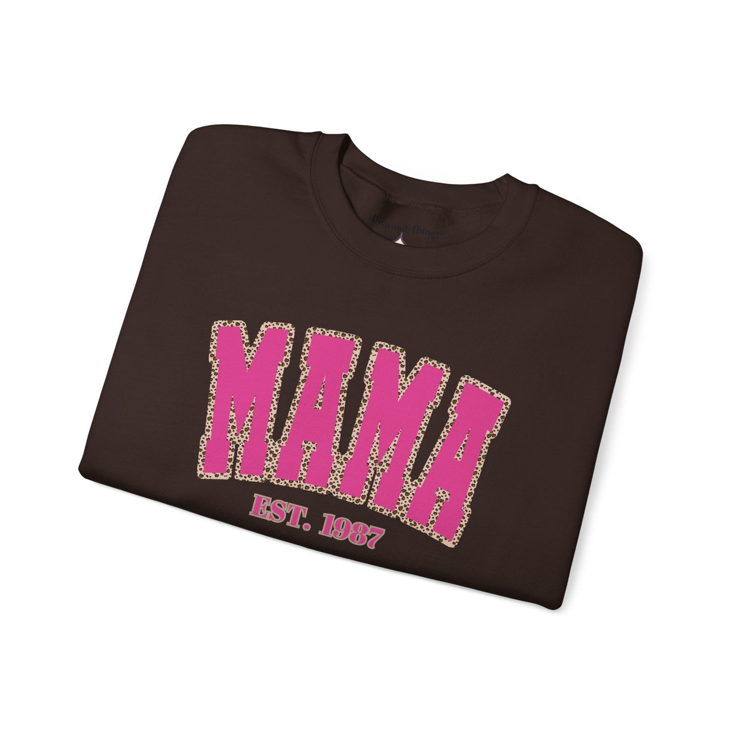 MAMA PINK ANIMAL PRINT™ Crewneck Sweatshirt