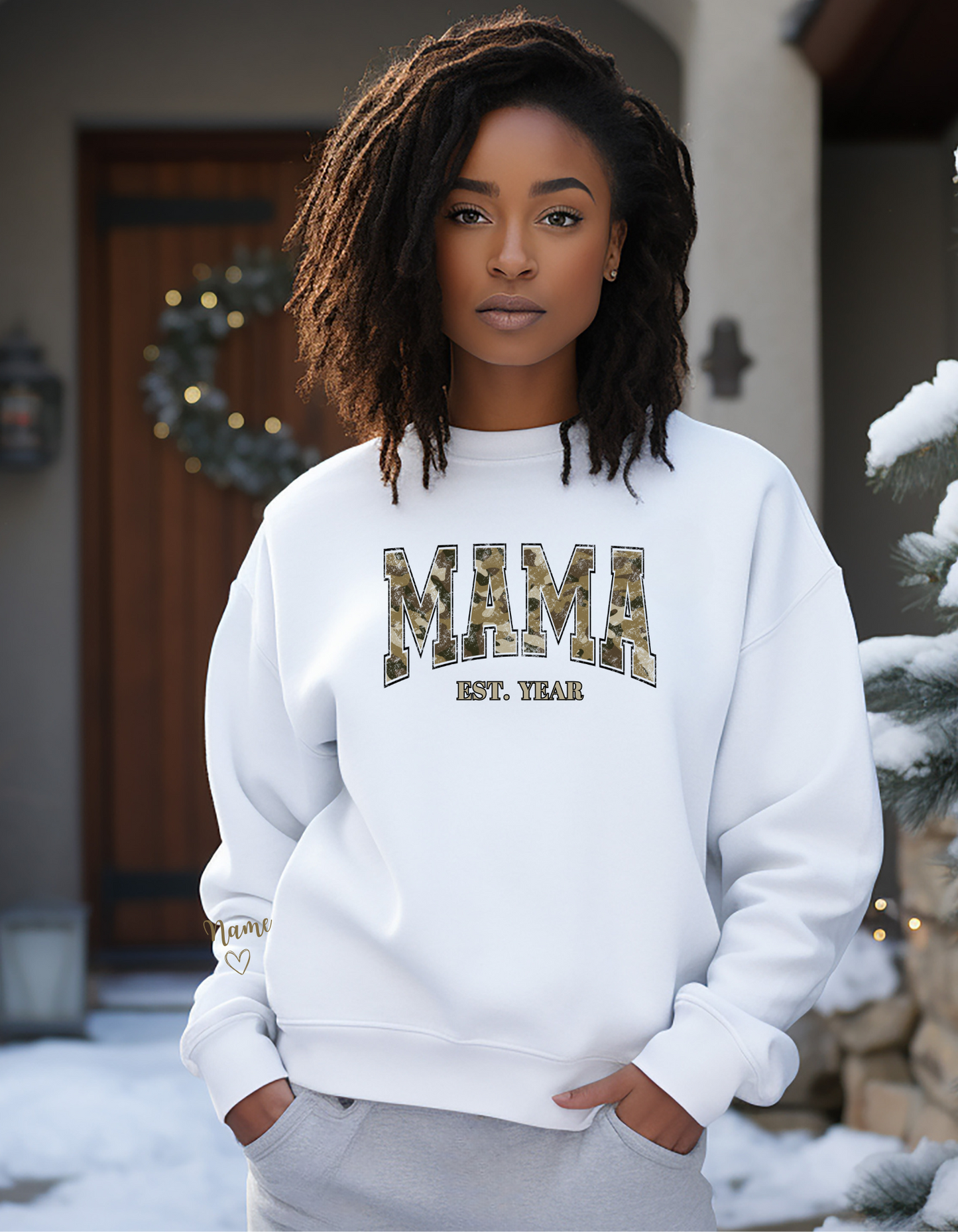 MAMA CAMOUFLAGE™ Crewneck Sweatshirt