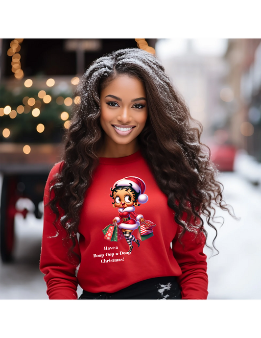 Betty Boop Christmas™ Crewneck Sweatshirt