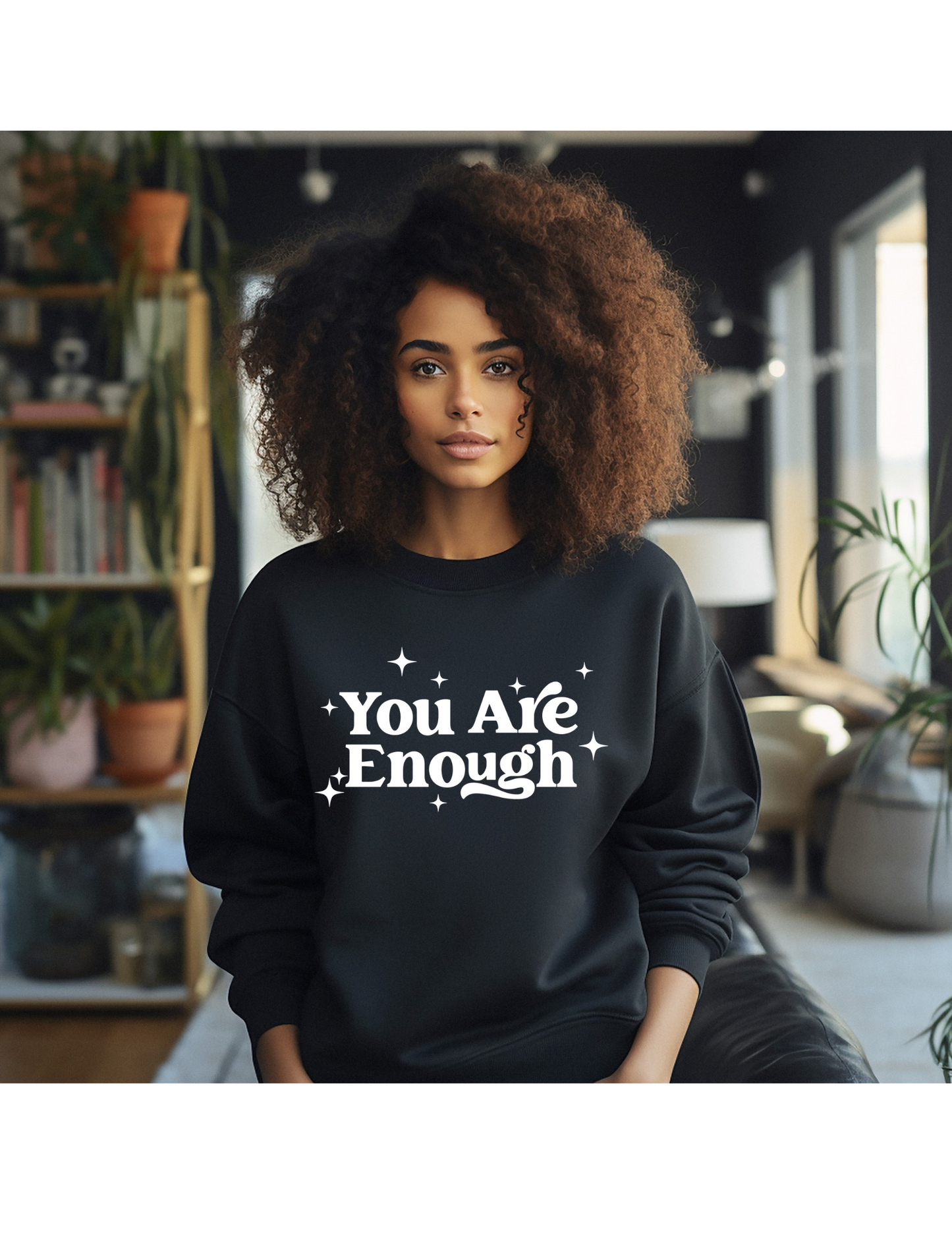 You are Enough Unisex Heavy Blend™ Hooded Sweatshirt