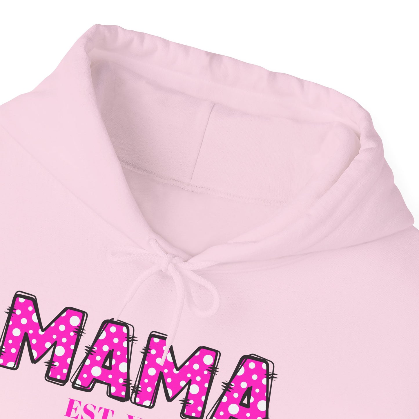 MAMA Pink Hooded Sweatshirt