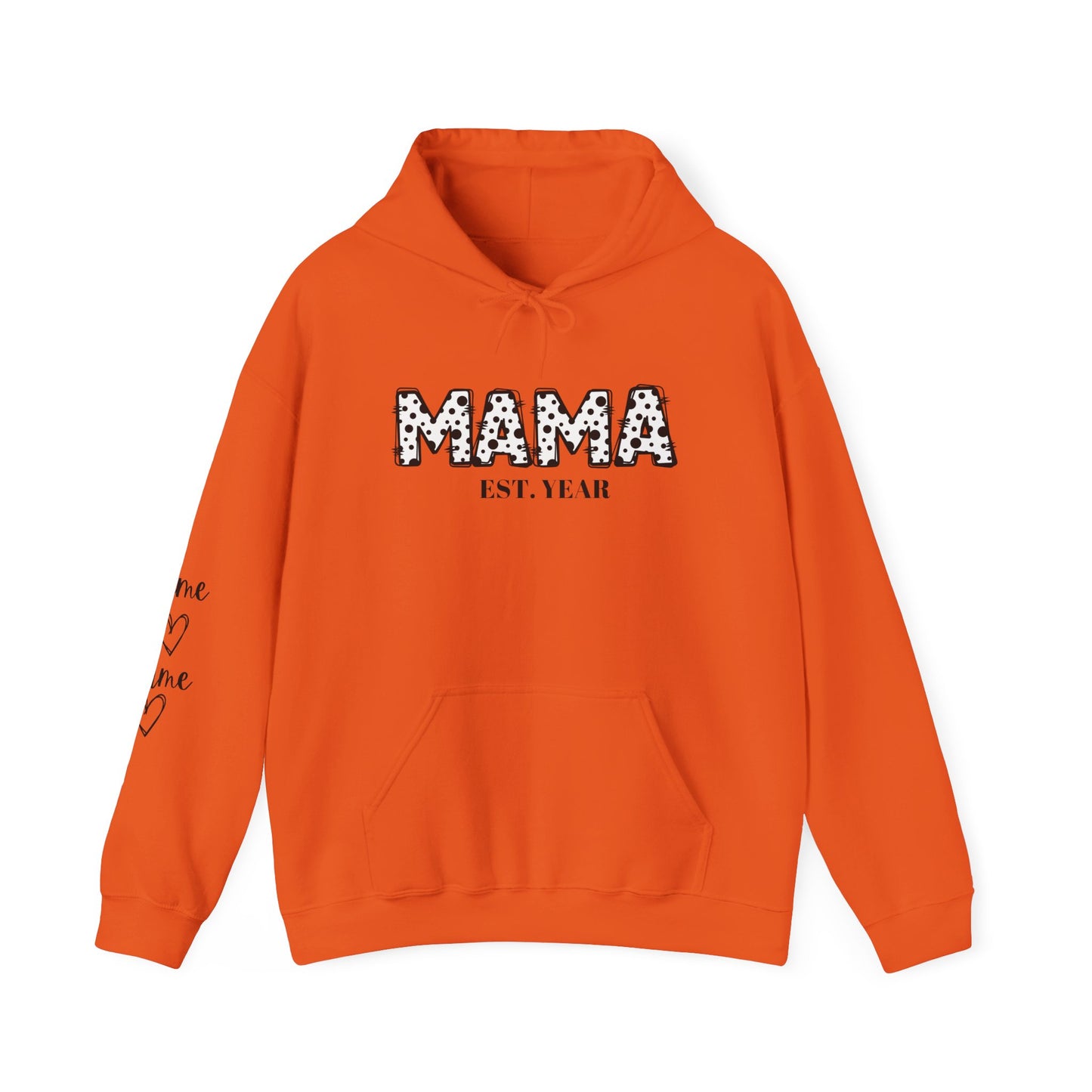 MAMA Black and White™ Hooded Sweatshirt