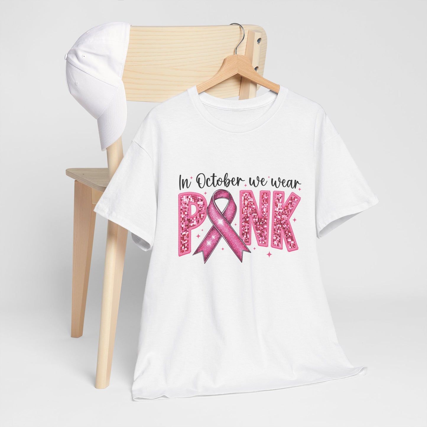 We Wear Pink Unisex Heavy Cotton Tee