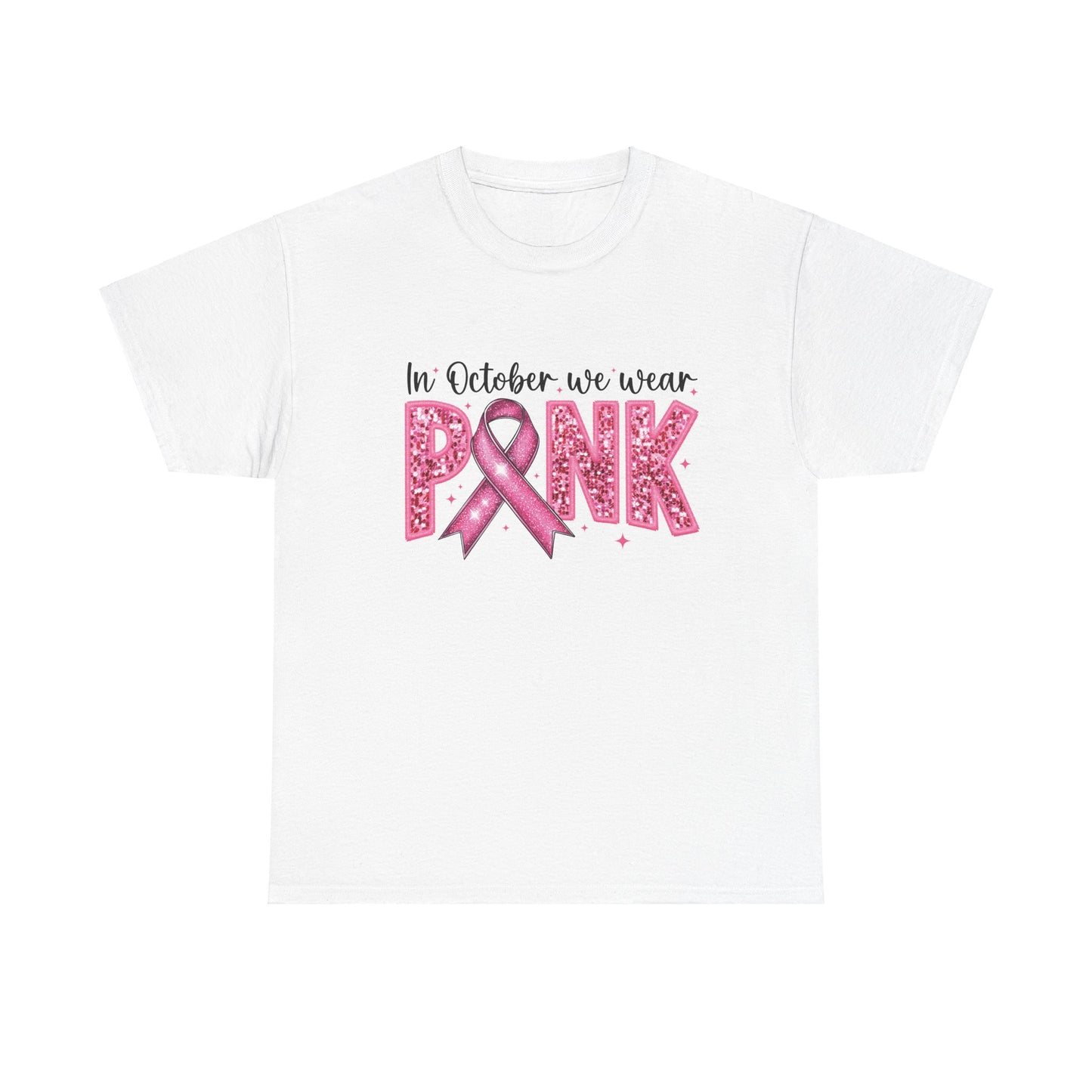 We Wear Pink Unisex Heavy Cotton Tee