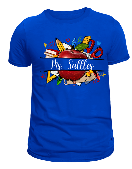 Apple Teacher Tee