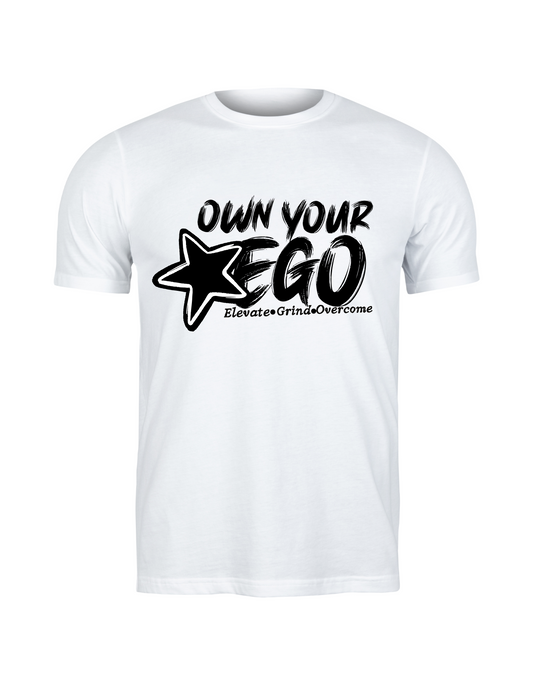 Own Your EGO Tee – White