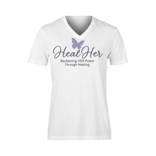 HealHer Vneck Tee
