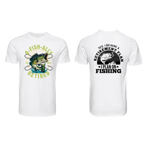 Retired Fisherman Tee